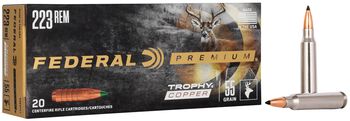 Trophy Copper, 223 Rem, 55 Grain, Trophy Copper, 3240 fps